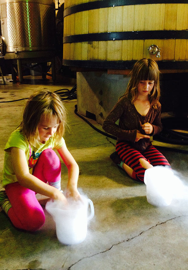 The Girls and Dry Ice Experiments